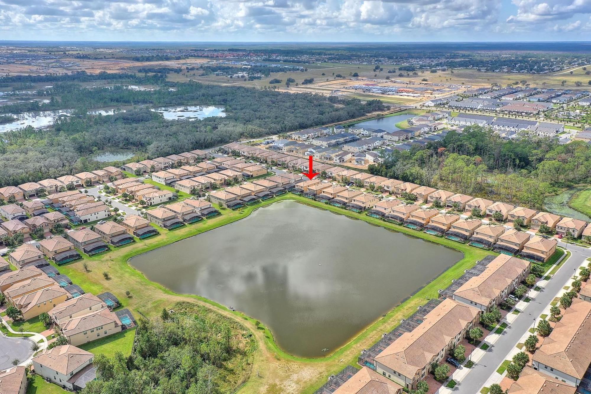 Stylish Cozy Family Getaway With Private Pool And Lake View Kissimmee Eksteriør bilde